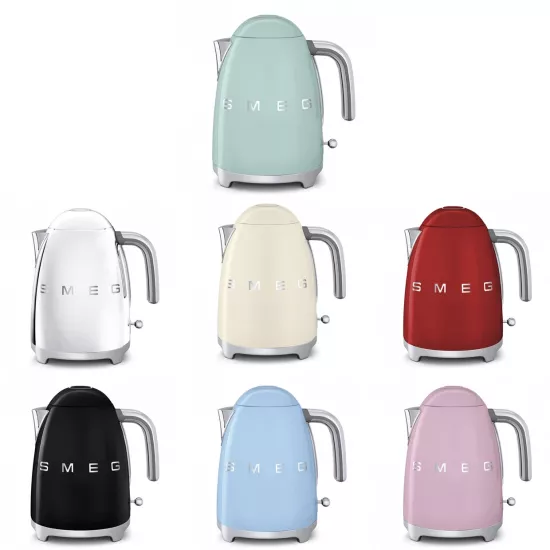 Smeg 50’s Style Retro 1.7L Paslanmaz Çelik Kettle